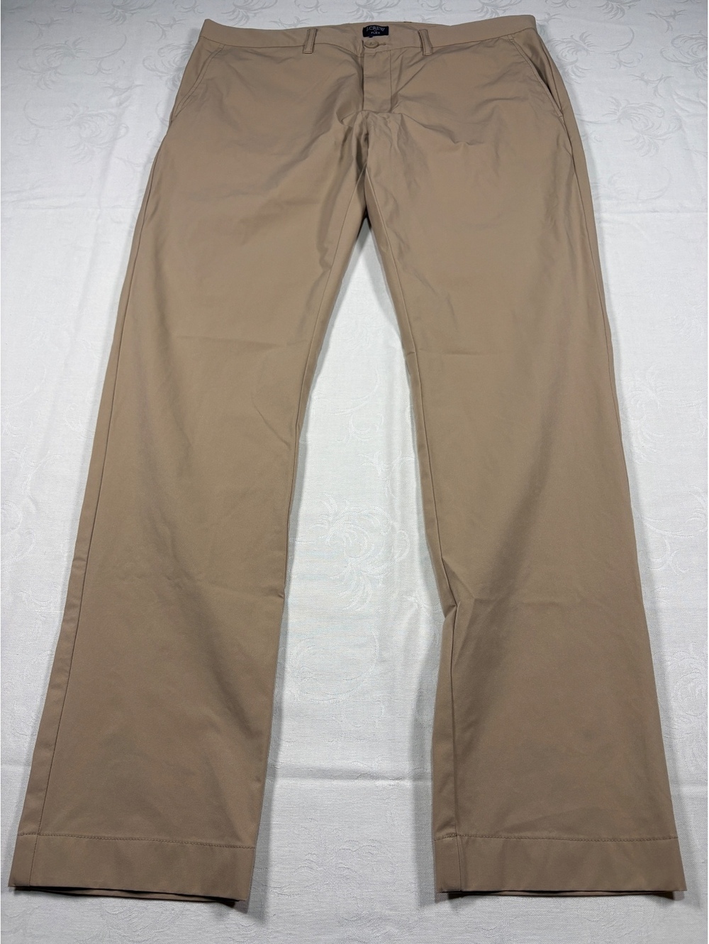 Mens J Crew Flex Slim Khaki Chinos Size 34x32